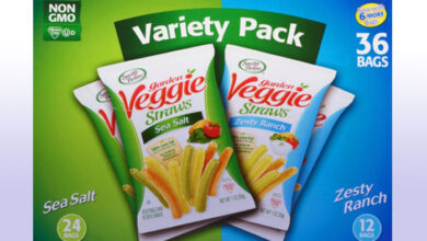 garden veggie straws variety pack