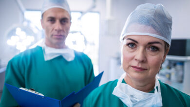 doctors in operating room