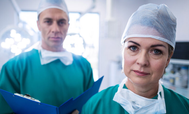 doctors in operating room